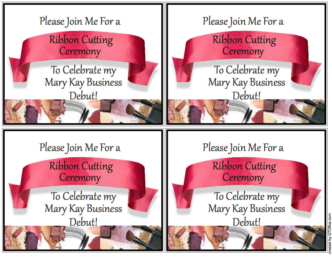 Mary Kay Invitations 0327